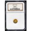 Image 3 : Lot 475 - 1853-O $1 Gold Liberty NGC MS64