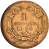 Image 2 : Lot 477 - 1854 Type 2 $1 Gold Indian NGC AU58
