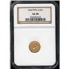 Image 3 : Lot 477 - 1854 Type 2 $1 Gold Indian NGC AU58