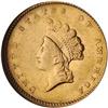 Lot 478 - 1855 $1 Gold Indian NGC AU55