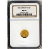 Image 3 : Lot 481 - 1856 $1 Gold Indian. Upright 5 NGC MS64