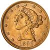 Image 1 : Lot 502 - 1892 $5 Liberty NGC MS64