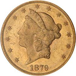 Lot 528 - 1879-S $20 Liberty PCGS MS 61