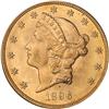 Lot 532 - 1896 $20 Liberty PCGS MS64