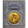 Image 3 : Lot 539 - 1907 $20 St. Gaudens High Relief Wire PCGS MS64