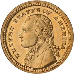 Lot 559 - 1903 Louisiana Purchase-Jefferson Gold Dollar PCGS MS65