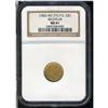 Image 3 : Lot 566 - (1842-50) 27G P.E. G$1 BECHTLER NGC MS61