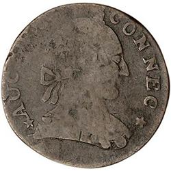Lot 571 - 1788 Connecticut Miller 2-D Rarity-1 VG7 RAW