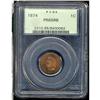 Image 3 : Lot 607 - 1874 Indian Head Cent PCGS PR65 RB