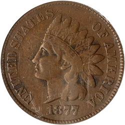 Lot 609 - 1877 Indian Head Cent PCGS F15