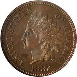 Lot 612 - 1882 Indian Head Cent NGC PF66 BN