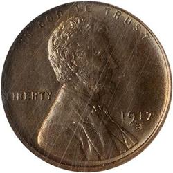 Lot 621 - 1917-S Lincoln Cent NGC MS66 BN