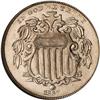 Image 1 : Lot 644 - 1867 Shield Nickel. Rays NGC MS65