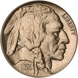 Lot 670 - 1925-D Buffalo Nickel PCGS MS65
