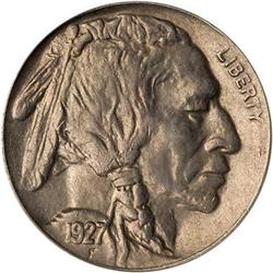 Lot 673 - 1927-S Buffalo Nickel PCGS AU55