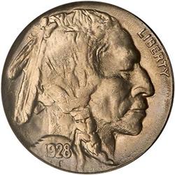 Lot 675 - 1928 Buffalo Nickel PCGS MS65