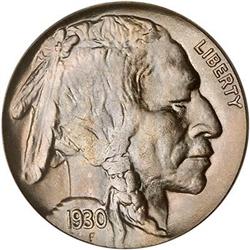 Lot 678 - 1930 Buffalo Nickel PCGS MS65