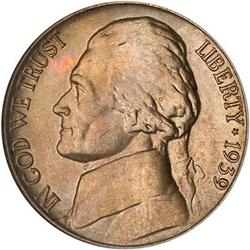 Lot 686 - 1939-S Jefferson Nickel NGC MS65 FS