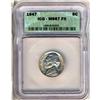 Image 3 : Lot 693 - 1947 Jefferson Nickel ICG MS67 FS