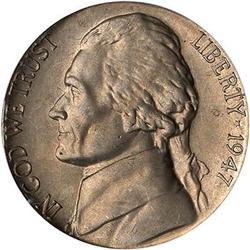 Lot 694 - 1947-S Jefferson Nickel ICG MS66 FS