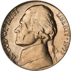 Lot 703 - 1953-D Jefferson Nickel ICG MS66 FS