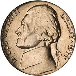 Lot 706 - 1954-D Jefferson Nickel ICG MS66 FS