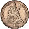 Image 1 : Lot 720 - 1884 Liberty Seated Dime PCGS PR65CAM