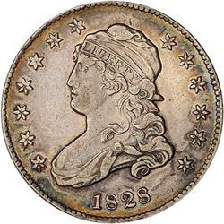 Lot 736 - 1828 Capped Bust Quarter Dollar