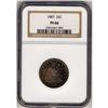Image 3 : Lot 740 - 1887 Liberty Seated Quarter Dollar NGC PF 66
