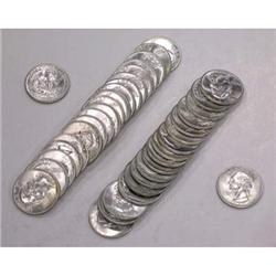 Lot 755 - 1947-S Washington Quarter Dollar Roll