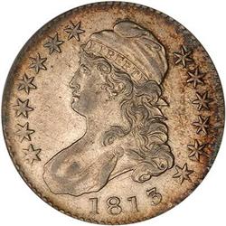 Lot 769 - 1813 Capped Bust Half Dollar PCGS AU-55