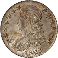Lot 775 - 1823 Capped Bust Half Dollar PCGS MS64