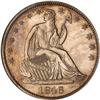Image 1 : Lot 779 - 1846 Liberty Seated Half Dollar. Medium date NGC PF 62