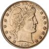 Image 1 : Lot 782 - 1899-S Barber Half Dollar NGC MS60
