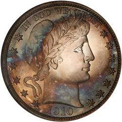 Lot 785 - 1910 Barber Half Dollar NGC PF68