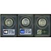Image 2 : Lot 799 - Lot of 3 Walking Liberty Half Dollars all PCGS MS65