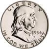 Lot 820 - 1954 Franklin Half Dollar NGC PF68