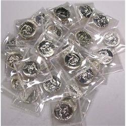 Lot 823 - Lot of 40 1959 Franklin Half Dollars