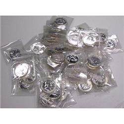 Lot 826 - Lot of 46 1962 Franklin Half Dollars RAW