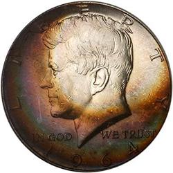 Lot 829 - 1964-D Kennedy Half Dollar PCGS MS64