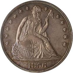 Lot 844 - 1856 Liberty Seated Dollar PCGS PR64