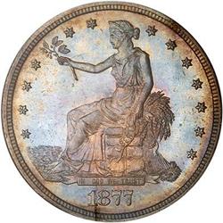 Lot 848 - 1877-S Trade Dollar NGC MS65