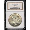 Image 3 : Lot 851 - 1921 Peace Dollar NGC MS64