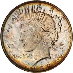 Lot 852 - 1922 Peace Dollar NGC MS64