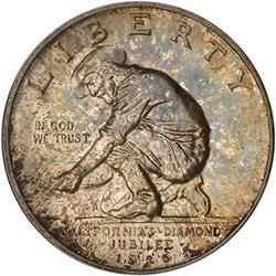 Lot 874 - 1925-S California Half Dollar NGC MS66