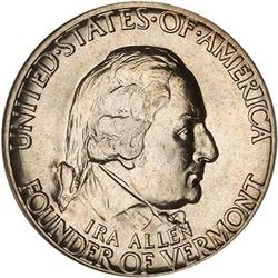 Lot 890 - 1927 Vermont Half Dollar PCGS MS64