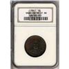 Image 3 : Lot 897 - 1847 Hawaiian Cent NGC MS61 BN