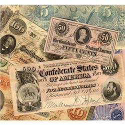 Lot 922 - Confederate Currency Lot (25pcs).