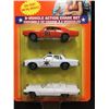 Image 2 : ERTL The Dukes of Hazzard Diecast 3 Vehicle Action Chase Set. Still in the Package