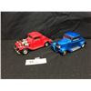 Image 1 : 2 Diecast Cars. 1932 Ford Coupe and another 1932 For Coupe 1:24 Scale